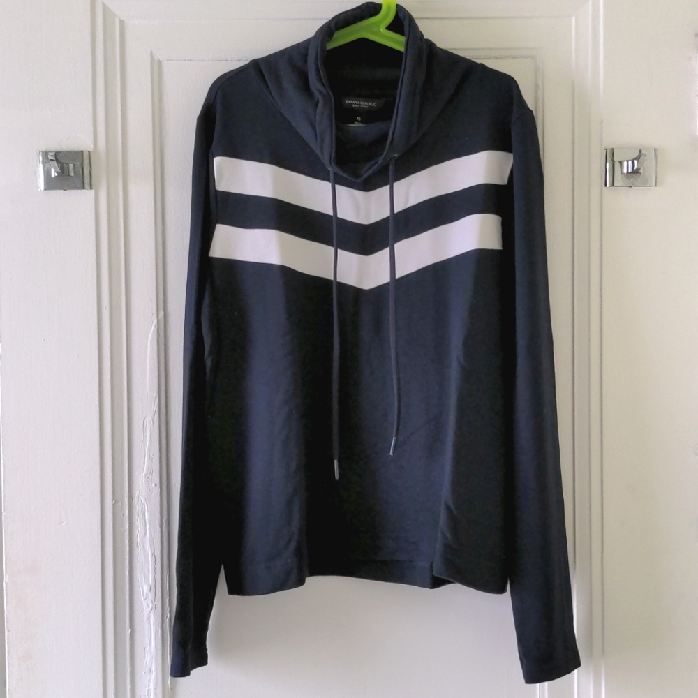 Banana Republic baby terry chevron pullover - Picture 1 of 2